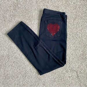 Jewel Heart Jeans
